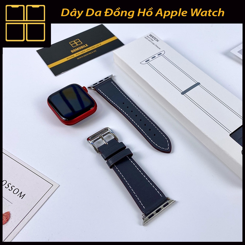 Dây Da Apple Watch Cao Cấp Rất Nhiều Màu Sắc Đủ Size 38mm/40mm/42mm/44mm 88Mobile