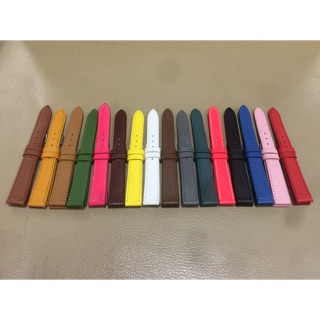 Dây da đồng hồ da bò thật size 14