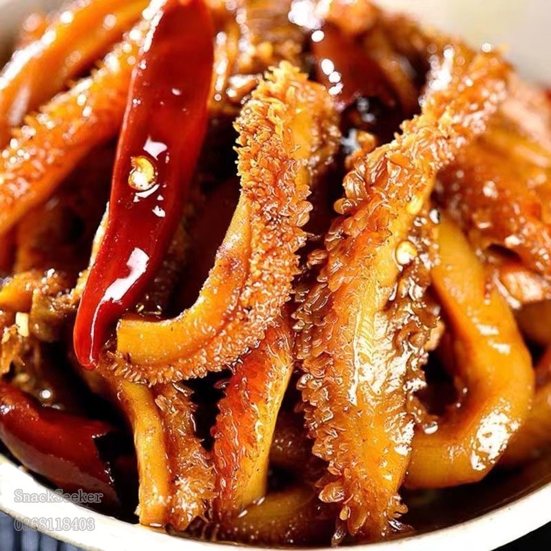 Sách bò tẩm gia vị -SNACKSEEKER-Sách bò cay-Đồ ăn vặt Trung Quốc