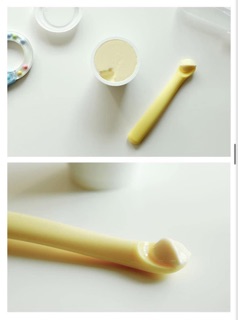 Thìa ăn dặm silicon Bon Bon Hàn Quốc