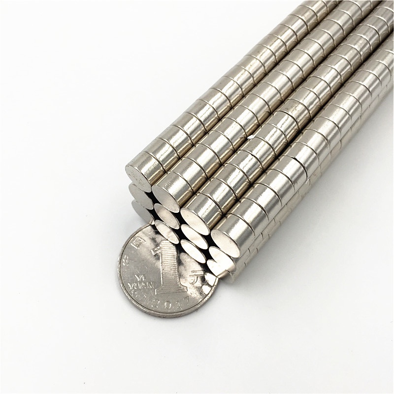 Nam châm đất hiếm viên tròn 8x5mm siêu hít
