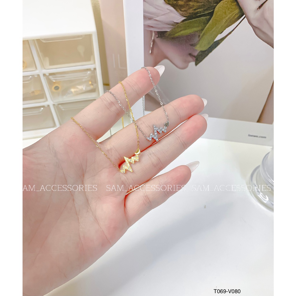 Dây chuyền titan nhịp tim