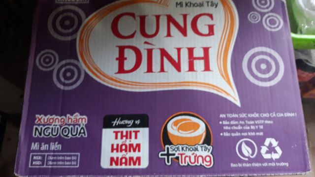 Mỳ khoai tây cung đình 80g giá thanh lý