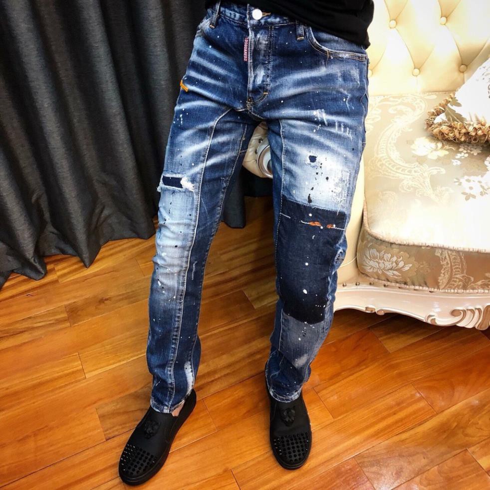 🔥 XẢ 𝐂Ự𝐂 𝐒Ố𝐂 🌸 Sale Sale Quần Bò Côn Nam Biker DSQ Siêu hot . Đẹp . ✔️ . Xịn . . new * 🔥 * *  '