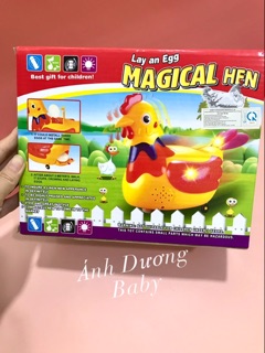 Đồ chơi gà - vịt đẻ trứng có nhạc
