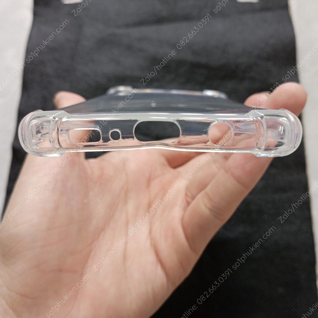 Ốp lưng Samsung S10 (5G) dẻo đen và dẻo trong suốt, chống sốc viền gồ bảo vệ camera, bền đẹp