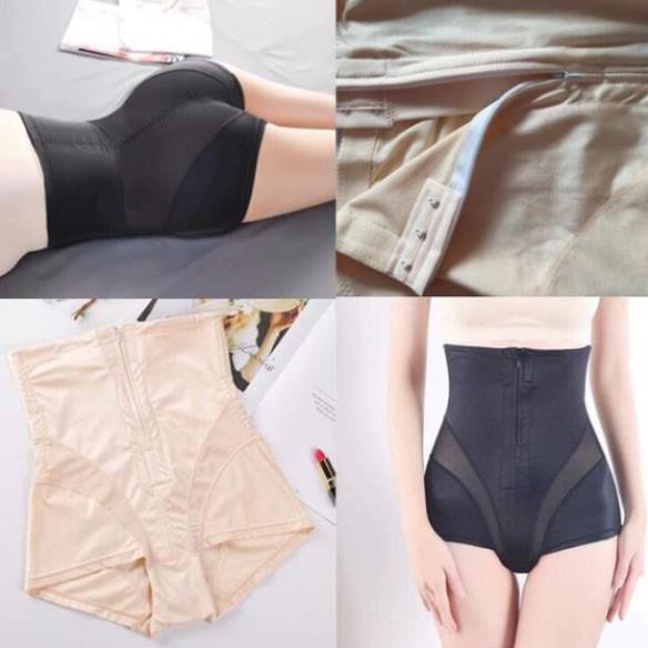 Quần Gen Bụng Su Cạp Cao Có Khóa Kéo, Móc Cài Gen Siêu Chặt Mẫu Mới.