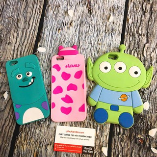 Ốp lưng iPhone 6 Plus/6S Plus SILICON Dẻo hình thú dễ thương