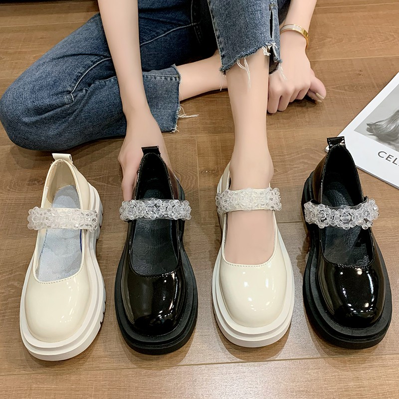 Order giày big size nữ Mary Jane size 40 - 43 quai ngang