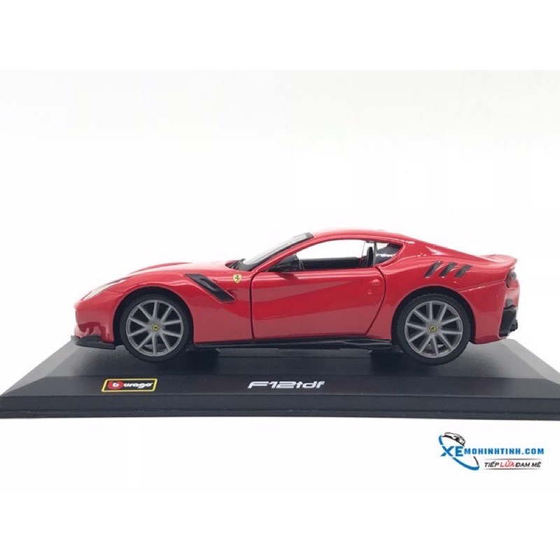 Xe Mô Hình Ferrari F12 TDF Bburago 1:32 (Đỏ)