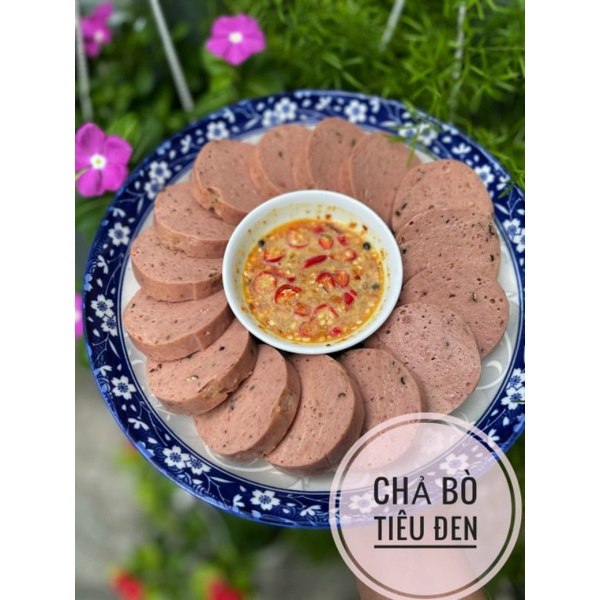 CHẢ BÒ TIÊU ĐEN🍁🍁500g
