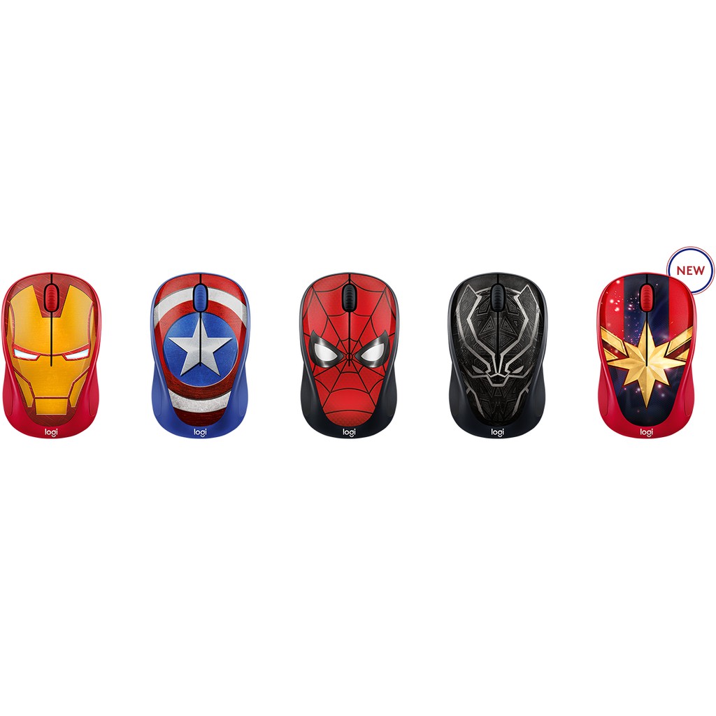 Chuột không dây Logitech M238 Marvel Collection