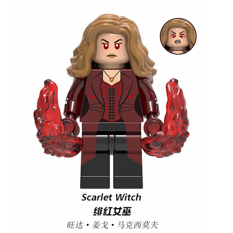 Mô Hình Lắp Ráp Nhân Vật Hulk Hawkeye Spider Marvel Cho Bé