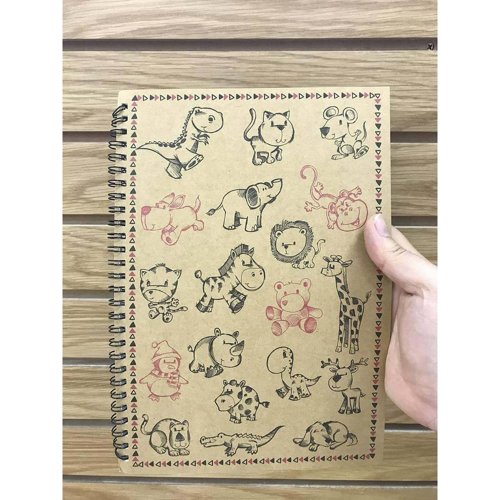 Sổ Lò Xo Kraff Animal