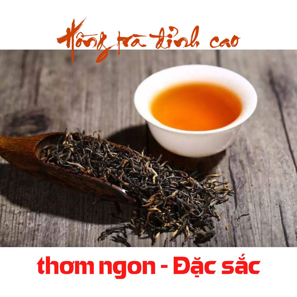 ✅200gr Hồng trà shan tuyết cổ thụ Trà Chiến Hảo, Hồng trà đặc sắc từ trà shan tuyết Hà Giang