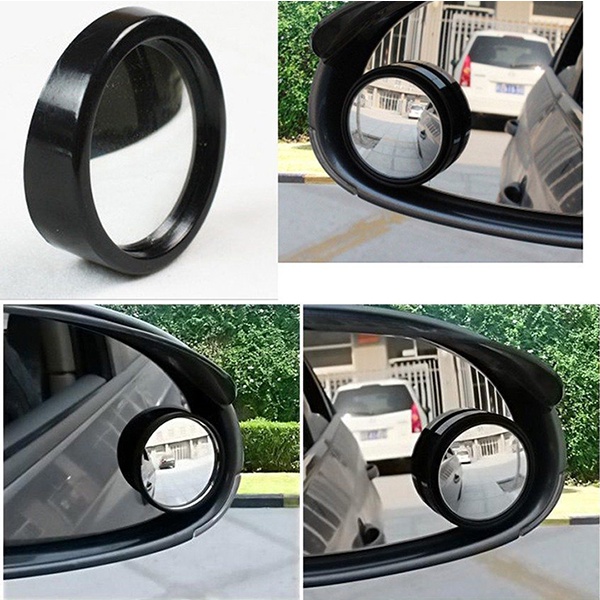 Bộ 2 chiếc gương cầu lồi oto , xoay 360 độ , xoá điểm mù