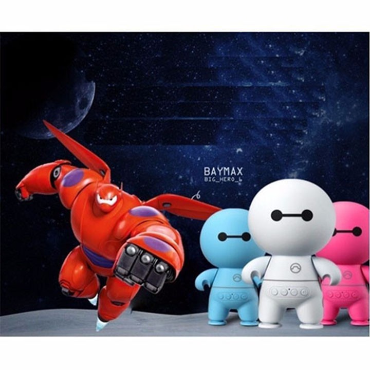 Loa nghe nhạc không dây bluetooth hình Baymax