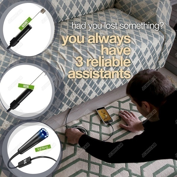 Camera Nội Soi Chuyên Nghiệp 3 Trong 1 7mm 1080p usb / type-c / micro 8mm hd Chống Thấm Nước Cho iphone / android / pc / ipad