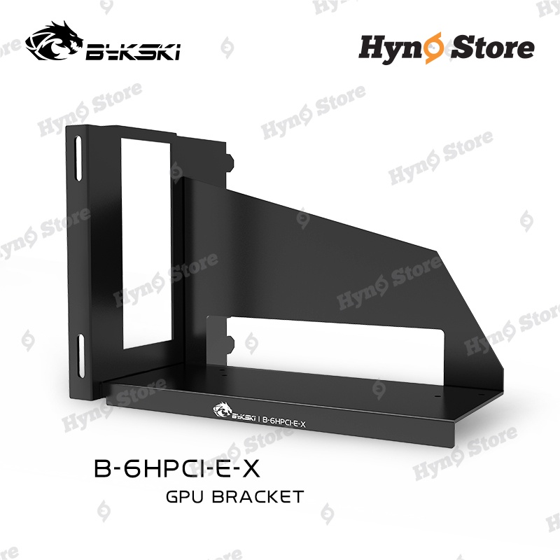 Giá dựng card đồ họa VGA kèm riser 4.0 Bykski B-6HPCI-E4-X Gông thép dày dặn chắc chắn - Hyno Store