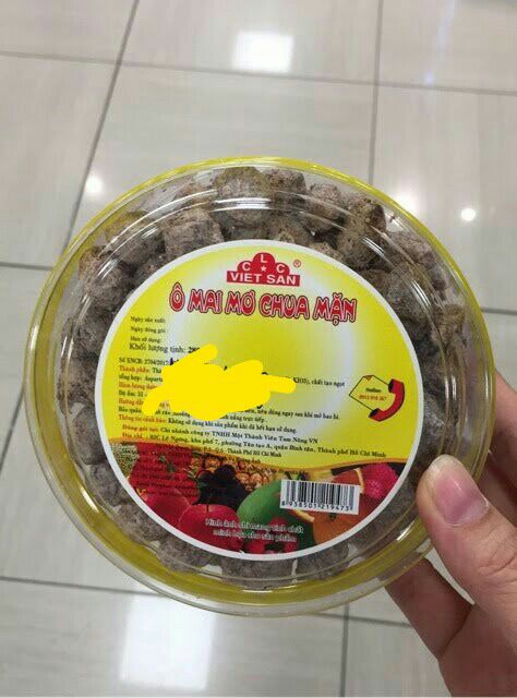 Ô mai Vietsan các loại việt san 150g