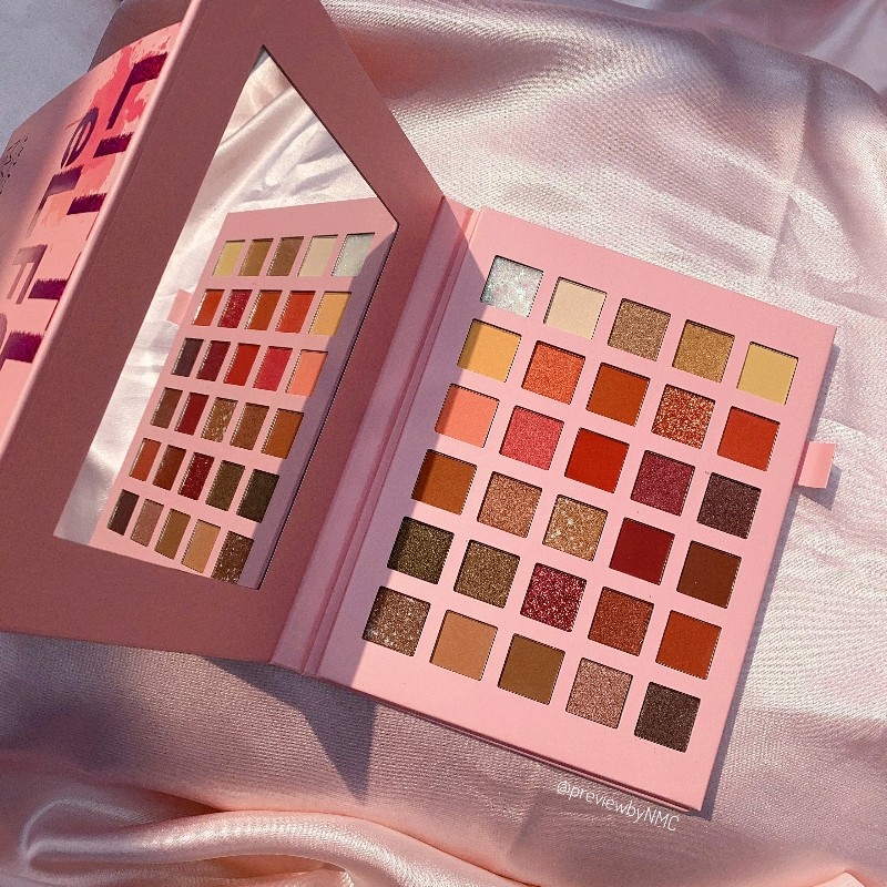 Phấn mắt Andylady 30 ô, bảng phấn mắt thái lan, phấn bóp thiết kế siêu đẹp kèm gương to vô cùng tiện lợi