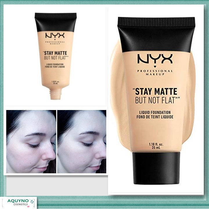 Kem Nền Kiềm Dầu NYX Stay Matte But Not Flat Liquid Foundation | BigBuy360 - bigbuy360.vn
