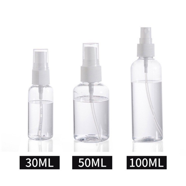 ⛔XẢ KHO⛔Chai xịt phun sương 50ml, 100ml ,chiết mỹ phẩm ,chiết nước hoa 88069 ship siêu  tốc 88