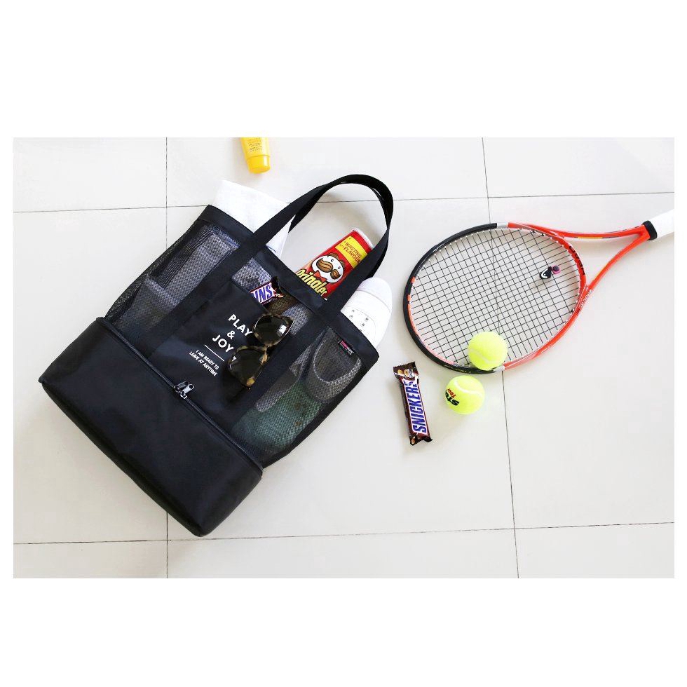 Túi canvas lưới sử dụng du lịch dã ngoại