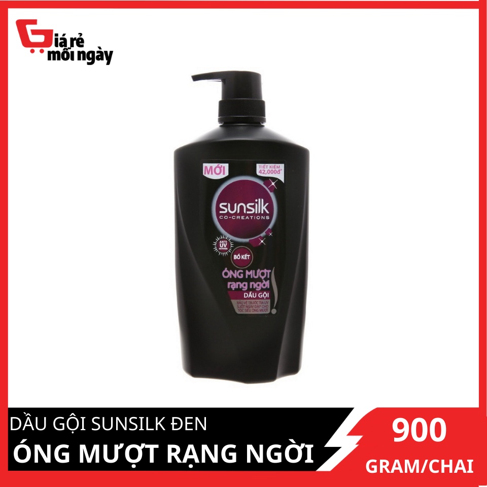 Dầu gội Sunsilk Óng Mượt Rạng Ngời 900g