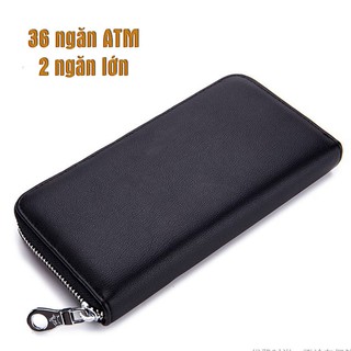 ví da đựng thẻ 36 ngăn ATM