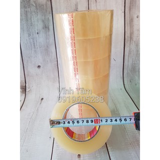 (LẺ)BĂNG KEO TRONG 4,8 P x 200Y LÕI SIÊU MỎNG