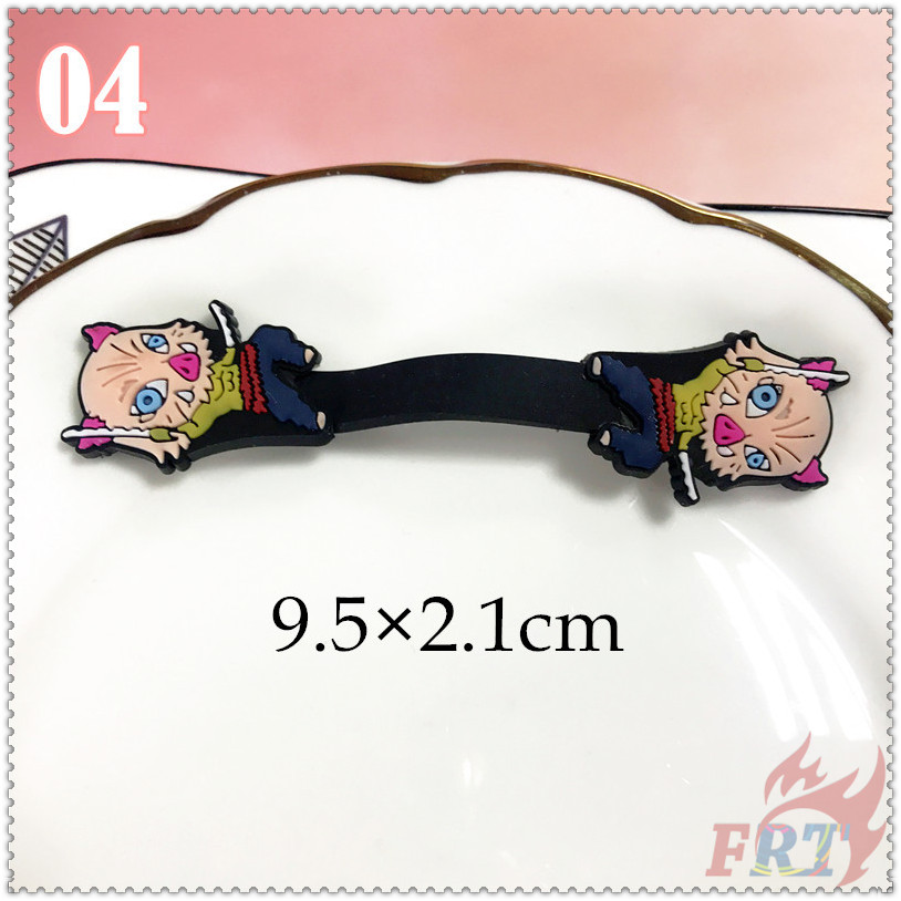 ◐ Phụ Kiện Quấn Dây Cáp Hình Anime Demon Slayer Độc Đáo ◑ 1 Dụng Cụ Cố Định Dây Cáp Tanjirou / Nezuko / Zenitsu / Inosuke / Giyuu