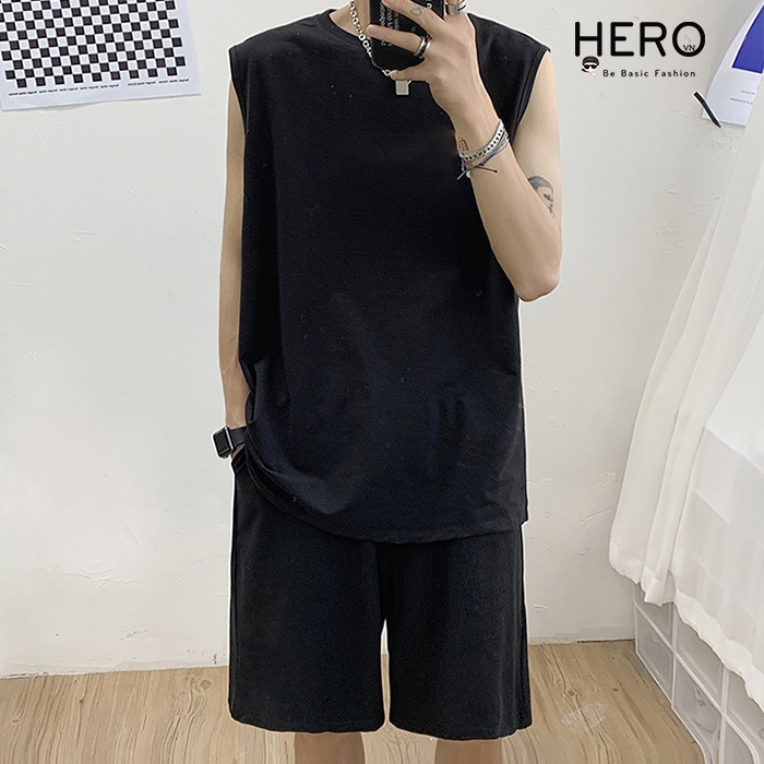 Set Áo Tanktop Nam Quần Short Năng Động Bồ Đồ Nam Thể Thao Phong Cách Hàn Quốc TT02 | BigBuy360 - bigbuy360.vn