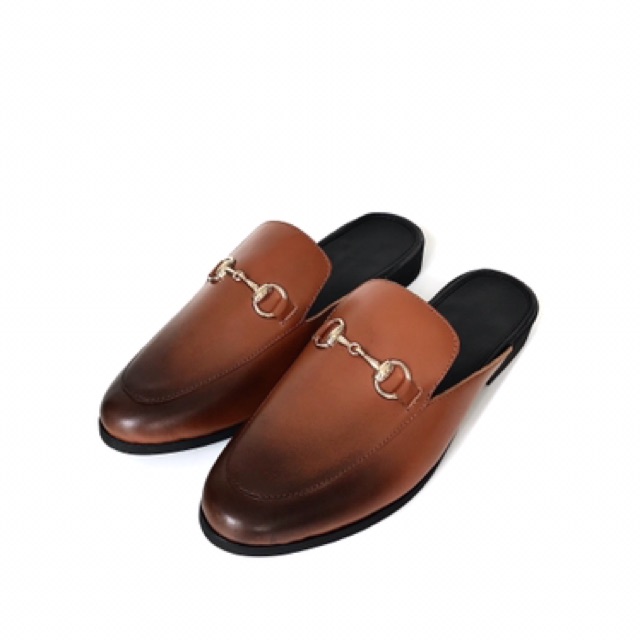 Giày sục da thật TEFOSS HT01 đen/nâu size 37-43 trẻ trung và sành điệu