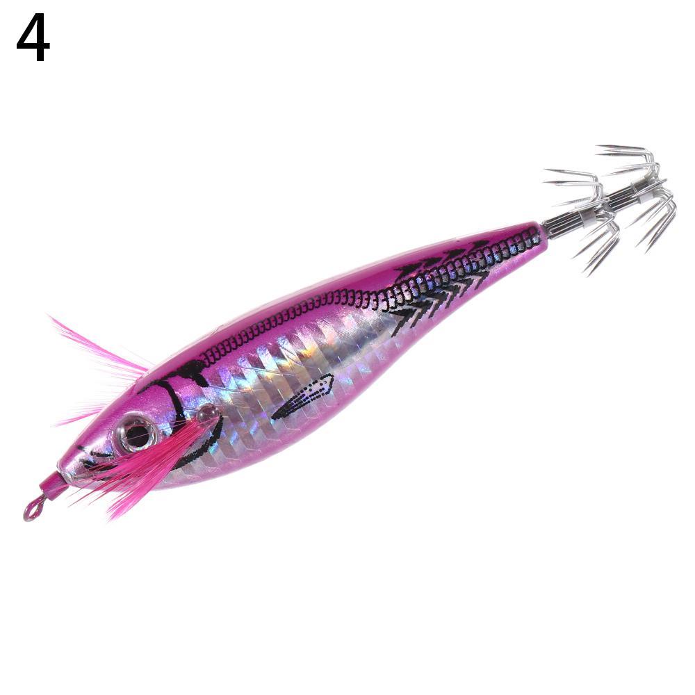 Mồi Câu Cá Giả Hình Con Mực 7Cm 11.5G