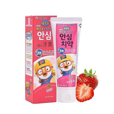 Kem Đánh Răng Trẻ Em Pororo (hương dâu 75g)