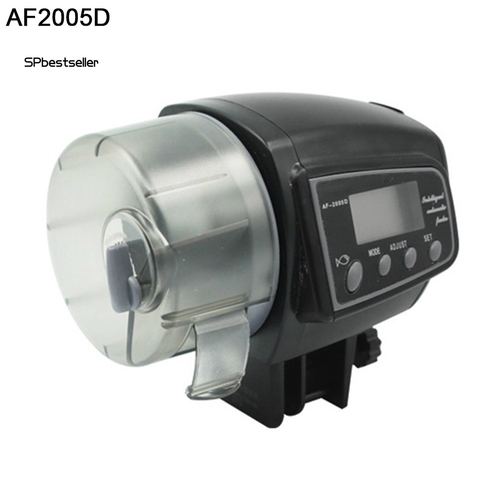 Thiết bị cho cá ăn tự động chạy bằng pin siêu tiện lợi