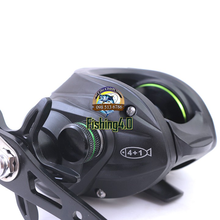 Máy ngang giá rẻ - Lure Fishing Reel - Chất lượng tốt - 2020 - Xanh Lá