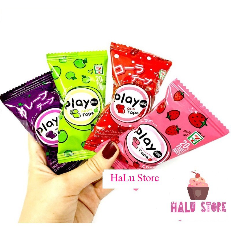 ( HOT) Kẹo Cuộn Play Thái Lan dạng gói 21g