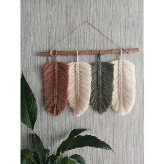 Rèm lá phối màu trang trí kích thước 50cmx35cm