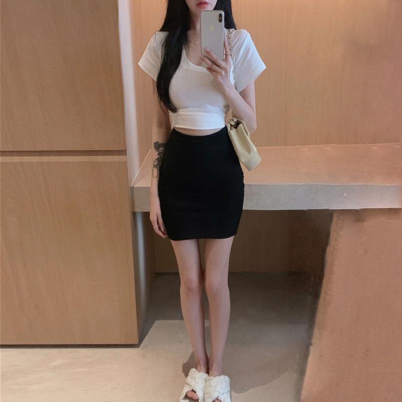 Chân Váy Lưng Cao Co Giãn Ôm Dáng Quyến Rũ Cho Nữ | BigBuy360 - bigbuy360.vn