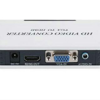 Hộp chuyển VGA ra HDMI (trắng)