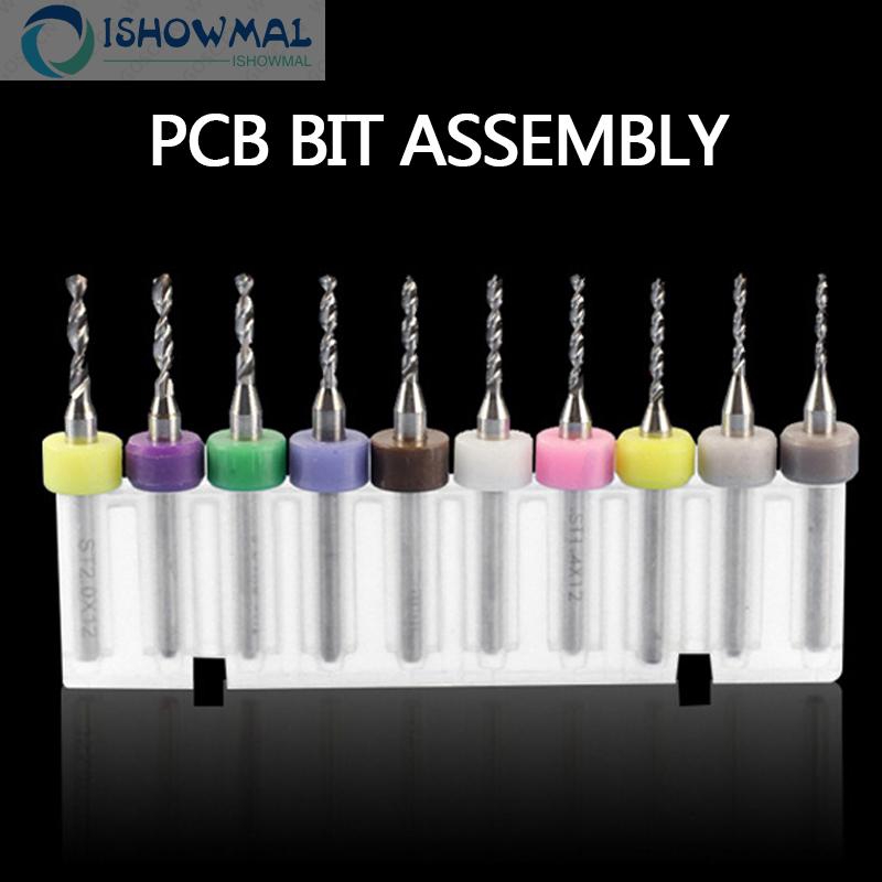 Set 10 Mũi Khoan Mini 0.1-1mm Chất Lượng Cao