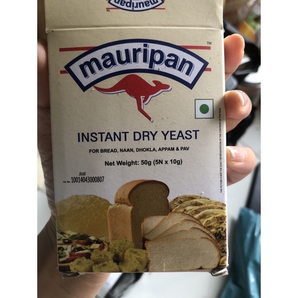 men bánh mỳ mauripan gói 10g