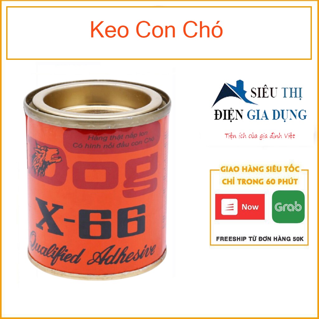 Keo Con Chó [KEO]  Keo Dán X-66 Thái 200ml.mua 3 tặng 1 cây bút thử điện