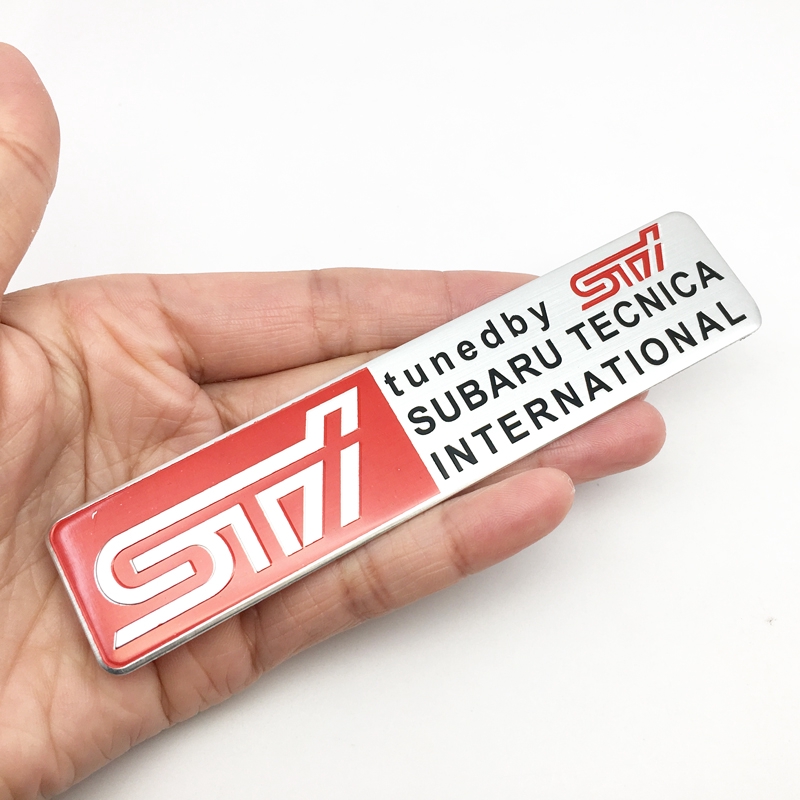 Miếng Dán Trang Trí Xe Hơi subaru legacy outback forester wrx wrc impreza xv Bằng Nhôm