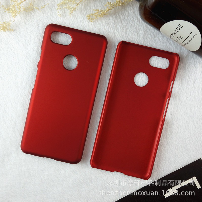 [Ảnh Thật] Ốp Lưng Google Pixel 3 nhựa cứng phủ nhung mịn