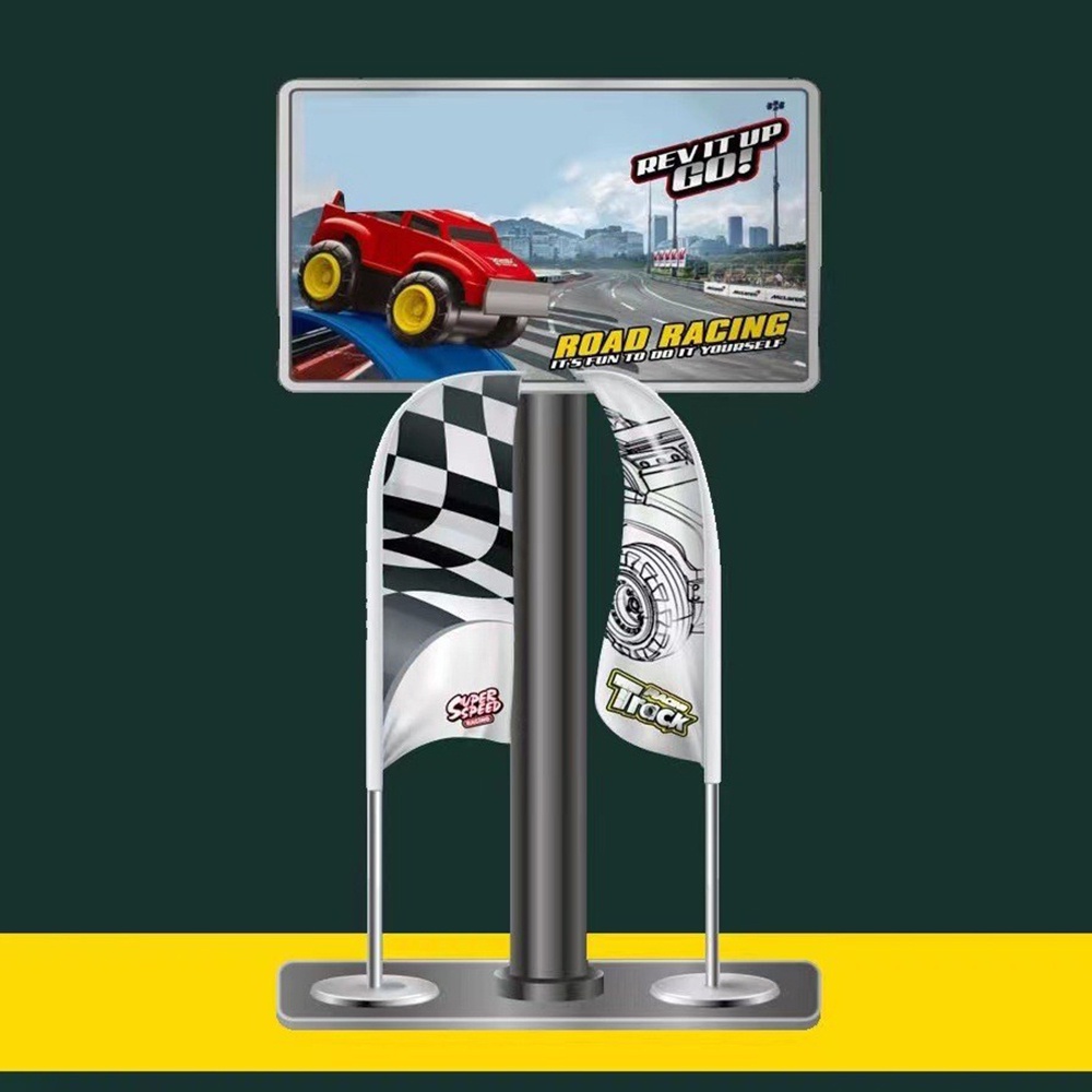 Đồ chơi lắp ghép hình đường đua xe ô tô lộn vòng 360 độ không trọng lực Racing Track, đồ chơi phát triển trí tuệ cho bé