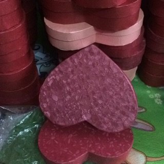 Sỉ hộp tim giấy gấm size 17cm