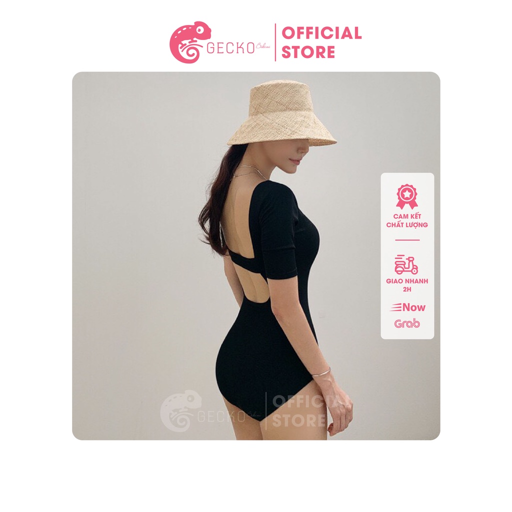 Bikini Đồ Bơi 1 Mảnh Hở Lưng GK0119 (Ảnh Thật)